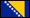 Bosnien-Herzegowina Flagge